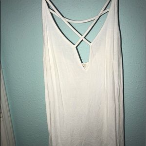 White tank top